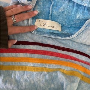 Vintage Havana light hooded sweatshirt